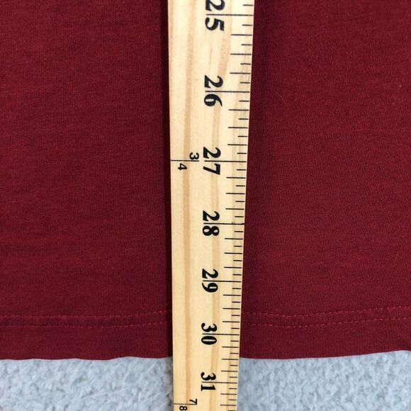 Hurley Shirt Mens XXL 2XL Red Solid Skater Boardsports Surf Outdoor Graphic Tee‎ - Picture 7 of 7